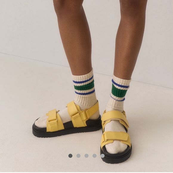 Maeve Anthropologie Dad Sandals in BLACK - Picture 2 of 5